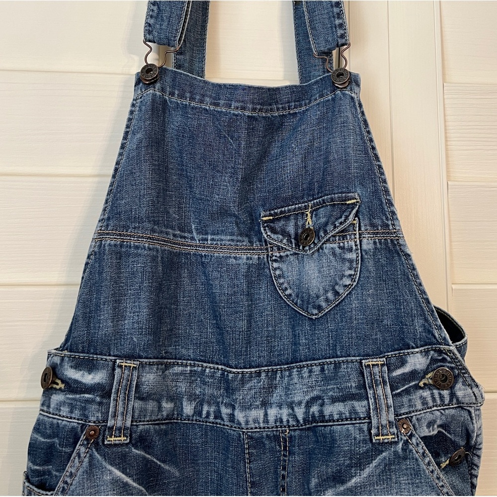 GUESS JEANS Chucky Halloween Y2K Bib Overalls